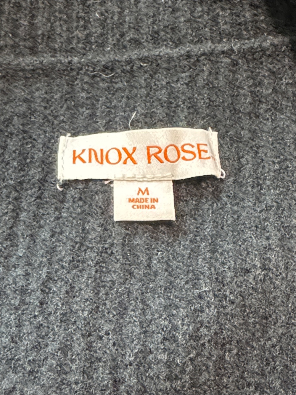 Knox Rose Black and Cream Striped Crewneck Sweater with Shoulder Buttons Size M - Picture 3 of 3